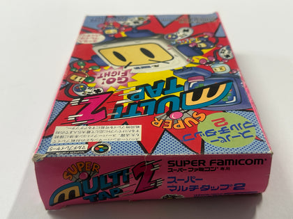 Super Nintendo SNES Hudson Soft Bomberman Super Multitap 2 Complete In Box
