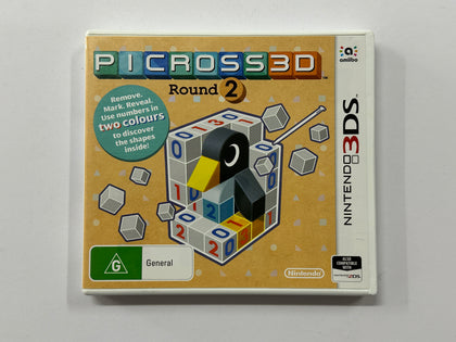 Picross 3D Round 2 Complete In Original Case