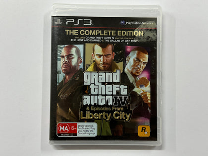 Grand Theft Auto IV & Episodes From Liberty City Complete In Original Case