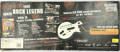Guitar Hero 3 Legends Of Rock Guitar Bundle Complete In Box