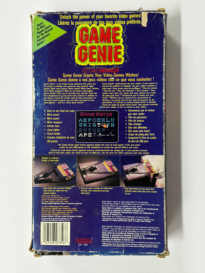 Nintendo NES Game Genie Complete In Box