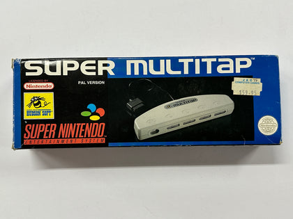 Super Nintendo SNES Super Multitap Complete In Box