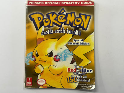 Pokemon Yellow Prima Official Strategy Guide
