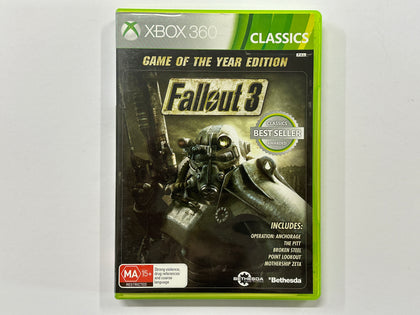 Fallout 3 GOTY Edition Complete In Original Case