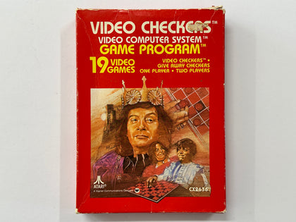 Video Checkers In Original Box