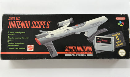 Super Nintendo Scope 6 Complete In Box