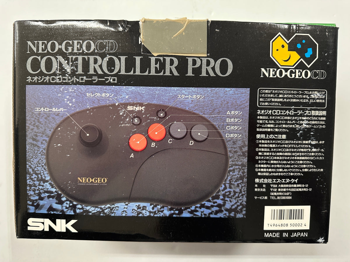 Neo Geo Controller Pro for AES/Neo Geo CD Complete In Box – The Game ...