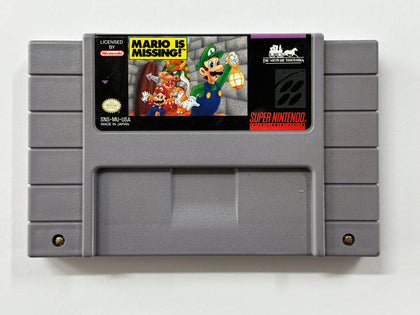 Mario Is Missing! NTSC Cartridge