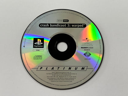Crash Bandicoot 3 Warped Disc Only