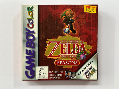 The Legend Of Zelda Oracle Of Seasons In Original Box
