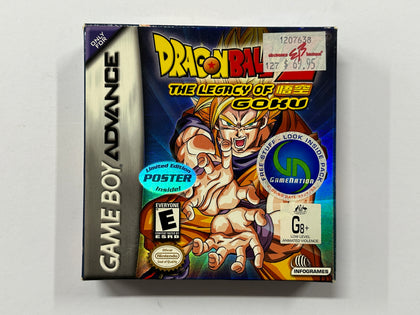 Dragonball Z The Legacy Of Goku In Original Box