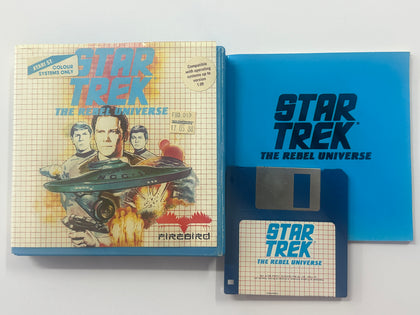 Star Trek The Rebel Universe for Atari ST Complete In Original Case