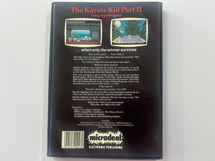 The Karate Kid Part 2 for Atari ST Complete In Box