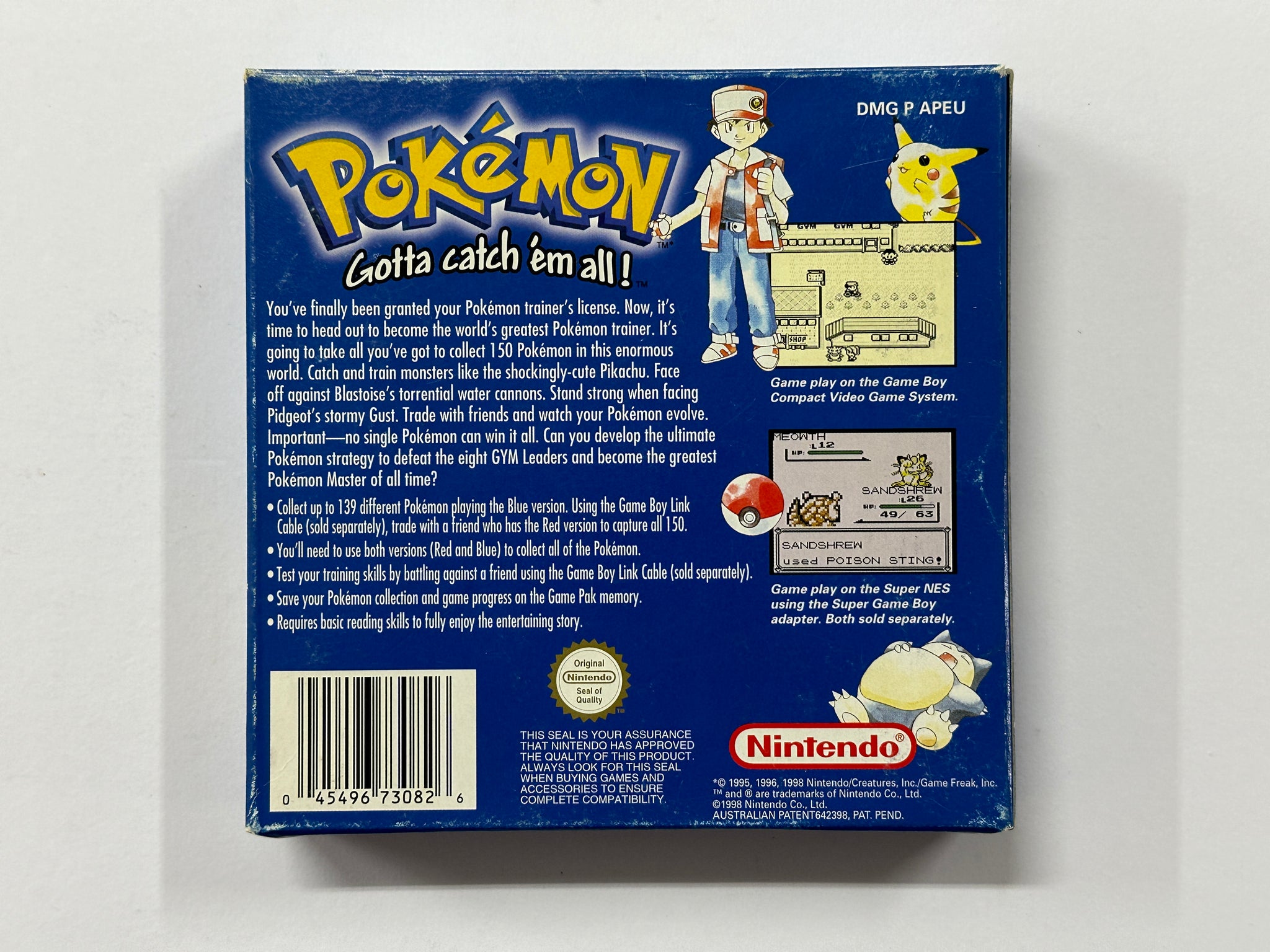 Pokemon Blue Complete In Box – The Game Experts - Main Image