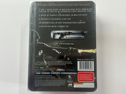 Call Of Duty COD World At War Collectors Edition Complete In Original Tin Case