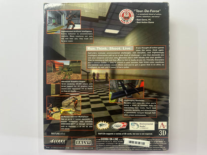 Half Life 1998 Complete In Original Big Box