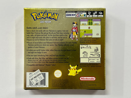 Pokemon Gold Complete In Box