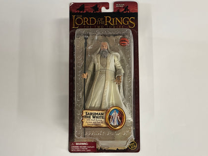 The Lord Of The Rings The Two Towers Saruman The White ToyBiz 2003 Figure Brand New & Sealed