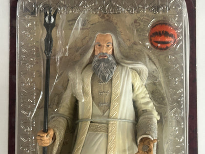 The Lord Of The Rings The Two Towers Saruman The White ToyBiz 2003 Figure Brand New & Sealed