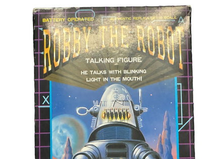 Masudaya 1997 Robby The Robot Battery Operated Talking Robot 1/5 Scale Complete In Box