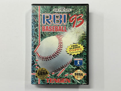 RBI Baseball 93 Complete In Original Case