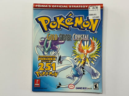 Pokemon Gold, Silver & Crystal Prima Official Strategy Guide