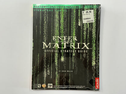 Enter The Matrix Official Strategy Guide Brand New & Sealed