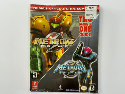 Metroid Prime & Metroid Fusion Prima Official Strategy Guide Brand New & Sealed