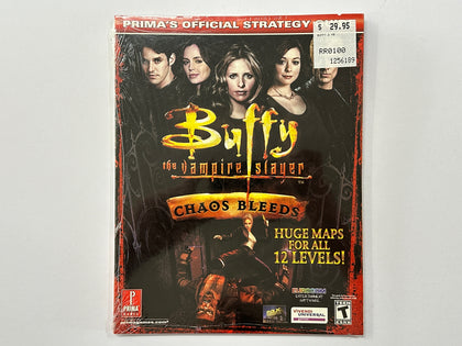 Buffy The Vampire Slayer Chaos Bleeds Strategy Guide Brand New & Sealed