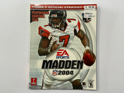 Madden NFL 2004 Prima Official Strategy Guide Brand New & Sealed