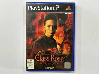 Glass Rose Complete In Original Case