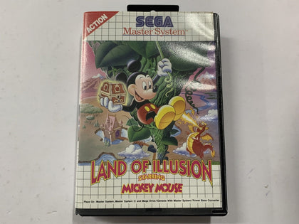 Land Of Illusion Starring Mickey Mouse Complete In Original Case