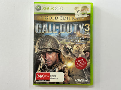 Call Of Duty 3 Gold Edition Complete In Original Case