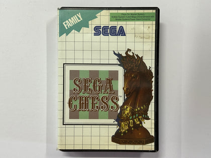 Sega Chess Complete In Original Case