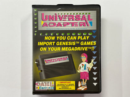 Universal Adapter For Sega Mega Drive Complete In Original Case