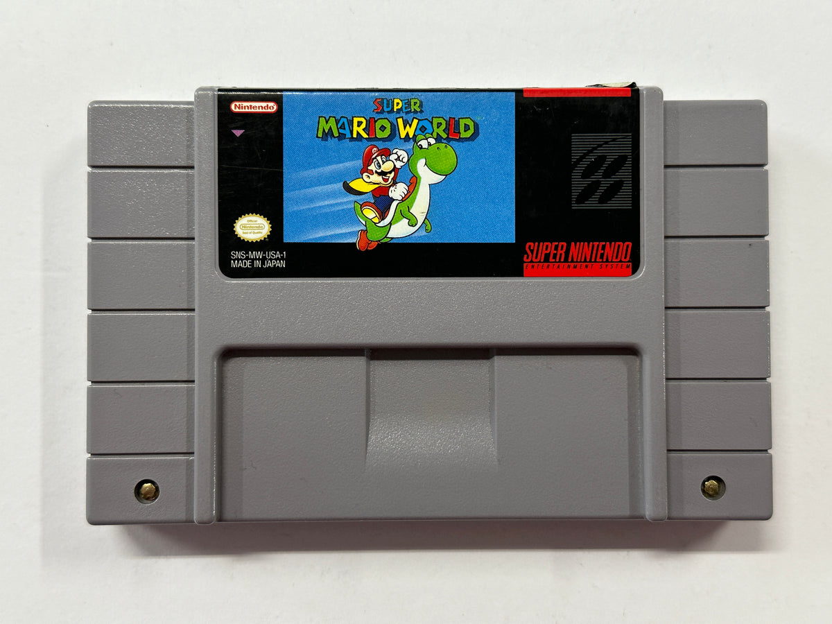 Super Mario World NTSC Cartridge – The Game Experts