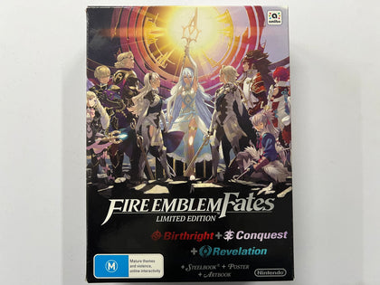 Fire Emblem Fates Limited Edition Box Set Complete In Box