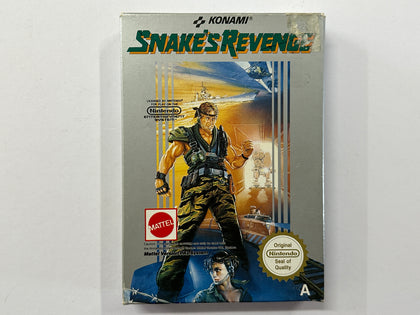 Snake's Revenge Complete In Box