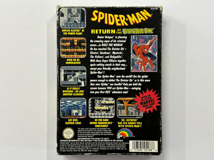 Spiderman Return Of The Sinister Six In Original Box