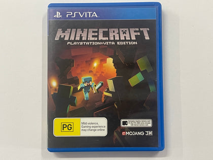 Minecraft Playstation Vita Edition Complete In Original Case