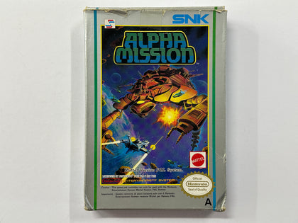 Alpha Mission In Original Box