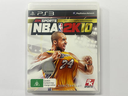 NBA 2K10 Tenth Anniversary Edition Complete In Original Case