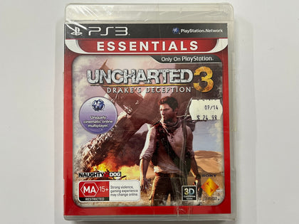 Uncharted 3 Drakes Deception Brand New & Sealed