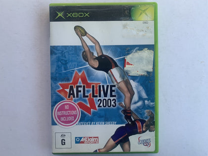 AFL Live 2003 Complete In Original Case