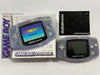 Clear Glacier Blue Nintendo Gameboy Advance Console Complete In Box