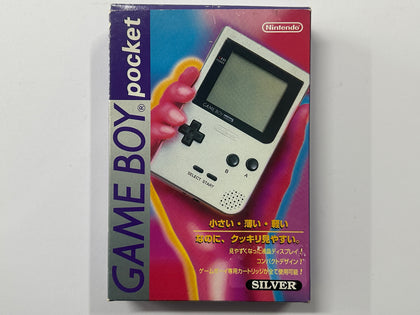 Silver Gameboy Pocket Console Complete In Box