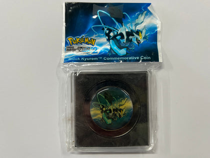 Pokemon Black 2 Special Edition Commemorative Coin Black Kyurem Brand New & Sealed