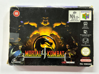 Mortal Kombat 4 Complete In Box