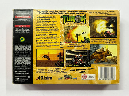 Turok Dinosaur Hunter Complete In Box