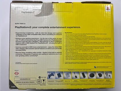 Sony Playstation 2 PS2 Slimline Console Complete In Box